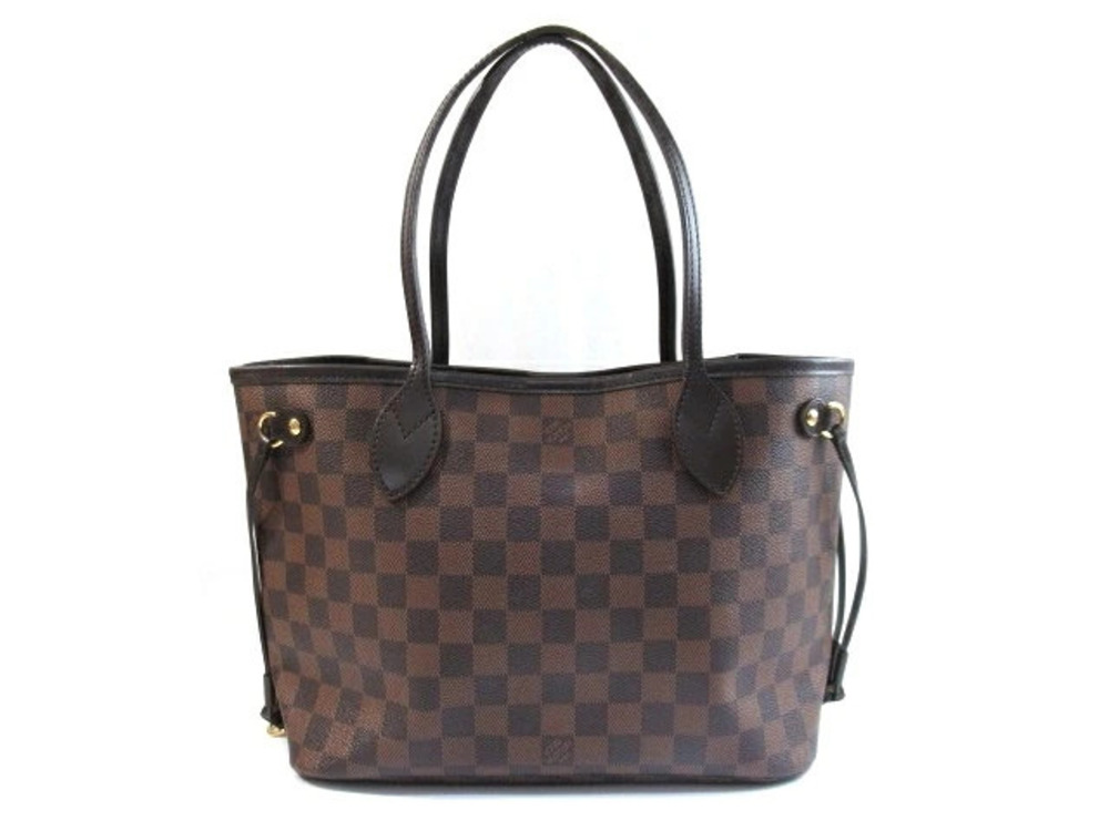 LOUIS VUITTON Neverfull Tote Bag Damier